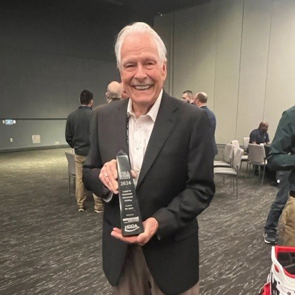 Jim Agnew inducted into HDD Hall of Fame